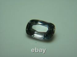 0.61ct rare Fancy Gray Spinel gem Mogok Burma Grey Cushion Natural Gemstone