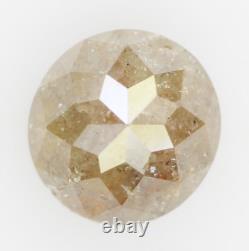 0.70 Ct Natural Loose Grey Color Round Rose Cut Beautiful Engagement Diamond