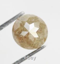 0.70 Ct Natural Loose Grey Color Round Rose Cut Beautiful Engagement Diamond