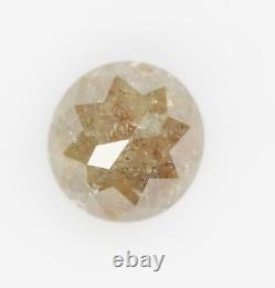 0.70 Ct Natural Loose Grey Color Round Rose Cut Beautiful Engagement Diamond