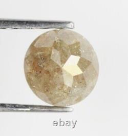 0.70 Ct Natural Loose Grey Color Round Rose Cut Beautiful Engagement Diamond