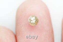 0.70 Ct Natural Loose Grey Color Round Rose Cut Beautiful Engagement Diamond