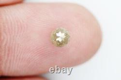 0.70 Ct Natural Loose Grey Color Round Rose Cut Beautiful Engagement Diamond