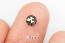 0.83 Ct Natural Loose Grey Color Round Rose Cut Beautiful Engagement Diamond