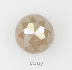 0.86 Ct Natural Loose Grey Color Round Rose Cut Beautiful Engagement Diamond