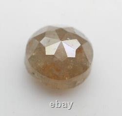 0.86 Ct Natural Loose Grey Color Round Rose Cut Beautiful Engagement Diamond