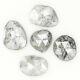 0.94 Ct Natural Loose Diamond, Slice Diamond, Salt And Pepper Diamond, Kr2319