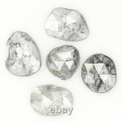0.94 Ct Natural Loose Diamond, Slice Diamond, Salt And Pepper Diamond, KR2319