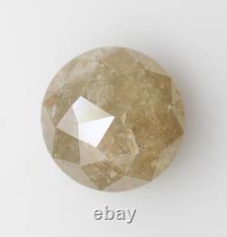 0.97 Ct Natural Loose Grey Color Round Rose Cut Beautiful Engagement Diamond