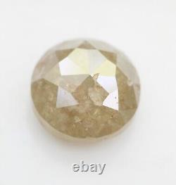 0.97 Ct Natural Loose Grey Color Round Rose Cut Beautiful Engagement Diamond