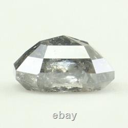 1.07 CT Emerald Cut Diamond, Salt Pepper Diamond, Natural Loose Diamond, KDL8567
