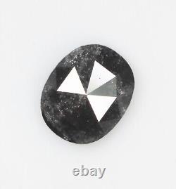 1.09 Ct Natural Oval Cut Loose Diamond Grey Color oval Rustic diamond for Ring