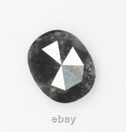 1.09 Ct Natural Oval Cut Loose Diamond Grey Color oval Rustic diamond for Ring