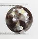 1.25 Ct Natural Loose Round Rose Cut Diamond Grey Color Rustic Diamond For Ring