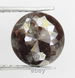 1.25 Ct Natural Loose Round Rose Cut Diamond Grey Color Rustic Diamond For Ring