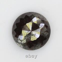 1.25 Ct Natural Loose Round Rose Cut Diamond Grey Color Rustic Diamond For Ring