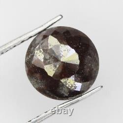 1.25 Ct Natural Loose Round Rose Cut Diamond Grey Color Rustic Diamond For Ring