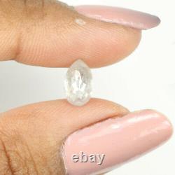 1.30 CT Natural Loose Diamond, Pear Cut Diamond, Ice Grey Diamond L7236