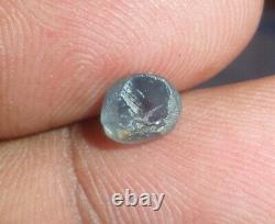 1.95 Ct Natural Untreated Gray Star Sapphire Cabochon Loose Gemstone 014