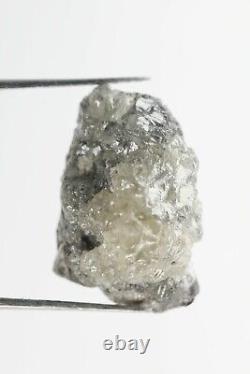 10.45 Ct Grey Color Raw Uncut Diamond Natural Loose Rough Diamond, Raw Stone