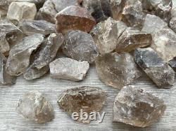 100% Natural Smoky Quartz Rough Stone LB (Crystal Wholesale Bulk Lots)