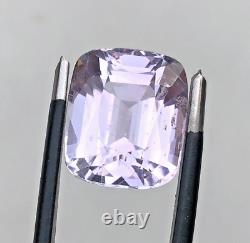 11.50 Ct Natural Exquisite Lite Lavender Grey Kunzite Loose Gemstone