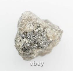 12.73 Ct Grey Color Raw Uncut Diamond Natural Loose Rough Diamond, Raw Stone