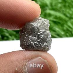 14+tcw Uncut Natural Rough Diamond Gray Color Irregular Diamond