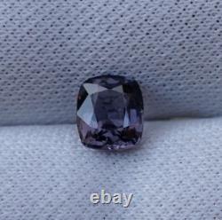 2.07ct, Certified Untreated Cushion Cut Natural Spinel Loose Gemstone from Burma