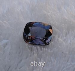 2.07ct, Certified Untreated Cushion Cut Natural Spinel Loose Gemstone from Burma