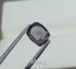 2.07ct, Certified Untreated Cushion Cut Natural Spinel Loose Gemstone from Burma