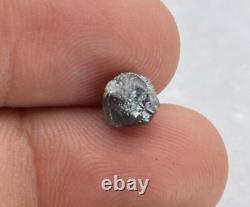 2.13 Ct, Grey Color Raw Uncut Diamond Natural Loose Rough Diamond, Raw Stone