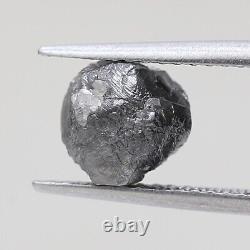 2.13 Ct, Grey Color Raw Uncut Diamond Natural Loose Rough Diamond, Raw Stone