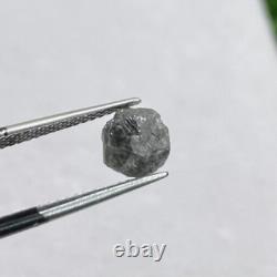 2.13 Ct, Grey Color Raw Uncut Diamond Natural Loose Rough Diamond, Raw Stone