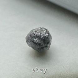 2.13 Ct, Grey Color Raw Uncut Diamond Natural Loose Rough Diamond, Raw Stone