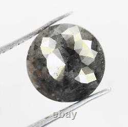 2.18 Ct Natural Loose Grey Color Round Rose Cut Beautiful Engagement Diamond