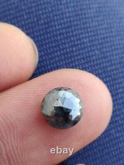 2.18 Ct Natural Loose Grey Color Round Rose Cut Beautiful Engagement Diamond