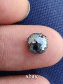 2.18 Ct Natural Loose Grey Color Round Rose Cut Beautiful Engagement Diamond