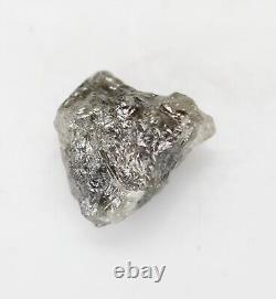 2.52 Ct, Natural Loose Grey Color Rough Diamond Uncut Diamond Raw Diamond