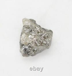 2.52 Ct, Natural Loose Grey Color Rough Diamond Uncut Diamond Raw Diamond