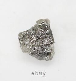 2.52 Ct, Natural Loose Grey Color Rough Diamond Uncut Diamond Raw Diamond