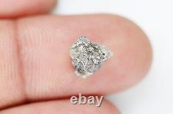 2.52 Ct, Natural Loose Grey Color Rough Diamond Uncut Diamond Raw Diamond