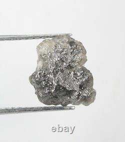 2.54 Ct Grey Color Raw Uncut Diamond Natural Loose Rough diamond, raw Stone VG24