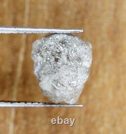 2.84 Ct Natural Grey Rough Diamond Natural Uncut Diamond Raw