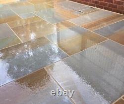 20 SQM INDIAN YORK 22mm CAL, HONED AND SAWN SANDSTONE CODE D124 £700 DEL INC