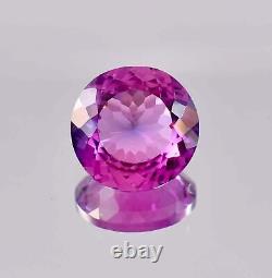 24.20 Ct Natural Ceylon Musgravite Purple Gray Round Loose Gem Certified 17x17MM