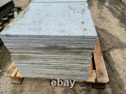 28.8m2 silver grey granite paving 600x600mm