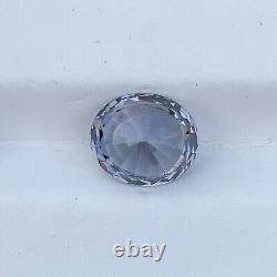 3.05 Cts Natural Grey Spinel Eye Clean Oval Cut Sri Lanka Loose Gemstone