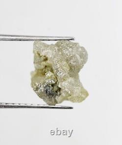 3.24 Ct, Grey Color Raw Uncut Diamond Natural Loose Rough Diamond, Raw Stone