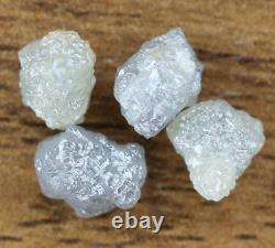 3.47Ct Natural Rough Diamond Grey I3 Clarity Raw Loose Diamond For Use Jewellery